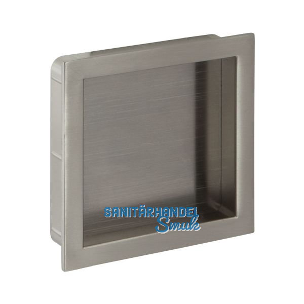 Muschelgriff Ladra Breite 76 mm, Einlassma� 70 x 70 mm, ZN Edelstahl Effekt