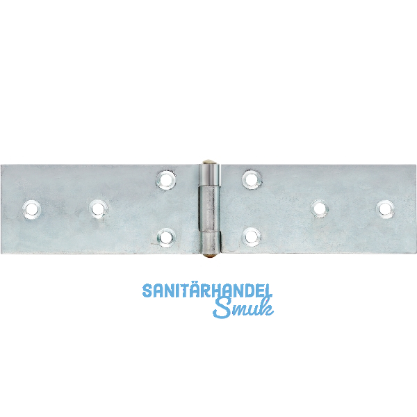 SECOTEC Scharnierband gerollt mit vernietem Stift gerade 40X180 mm VZ SB-2 BL4