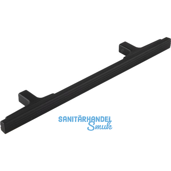 Griff Francis LA 128, Breite 210 mm, Aluminium/Zinkdruckguss schwarz matt