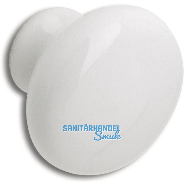 Knopf Pandora � 37 mm, Tiefe 28 mm, Porzellan wei�