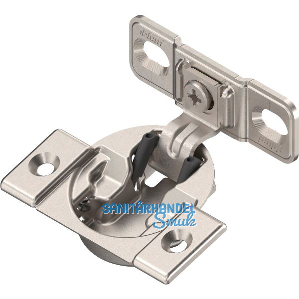 BLUM COMPACT M�bel Scharnier 107� mit Feder zum Schrauben, inkl. Montageplatte