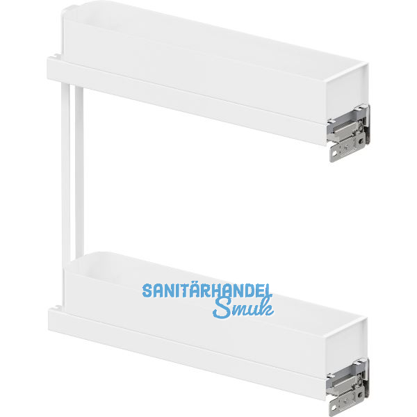 VS SUB Slim Unterschrankauszug Planero KB 150 mm Wei�
