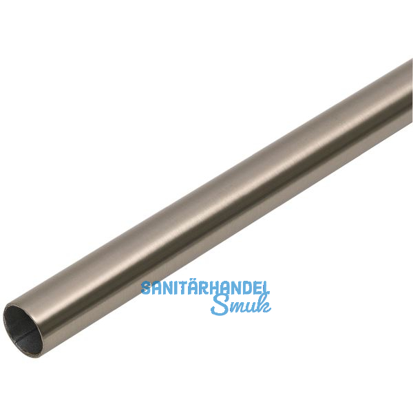 Relingrohr � 16 mm, L�nge 1500 mm, Stahl Edelstahl Effekt