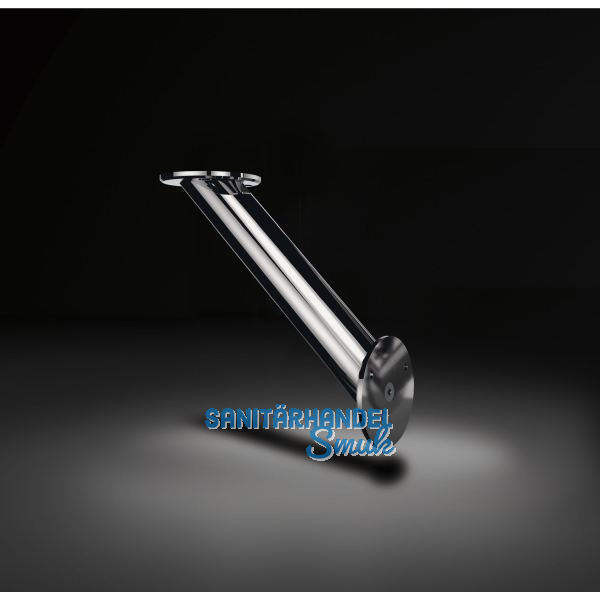 Konsole Brindisi schr�g � 45 mm, H�he 230 mm, Tiefe 230 mm, Edelstahl geb�rstet