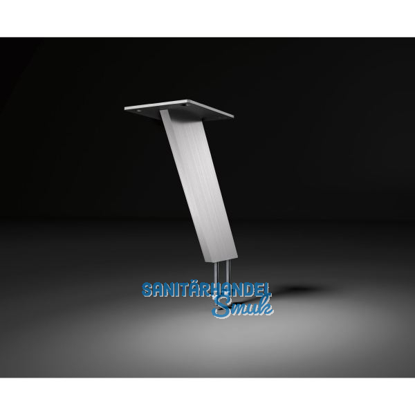 Barkonsole Korfu H�he 60 x 10 x 170 mm schr�g Edelstahl geb�rstet