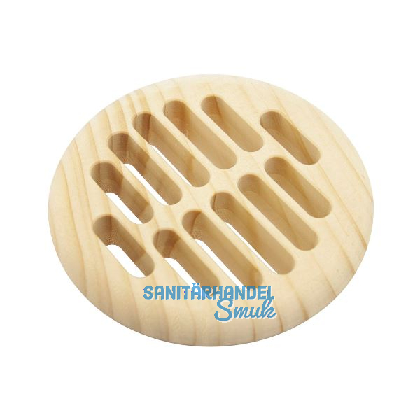 L�ftungsrosette rund 83 mm Esche roh