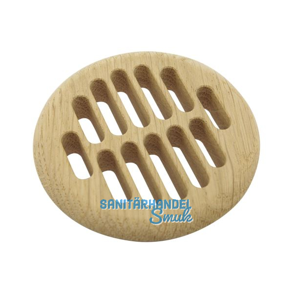 L�ftungsrosette rund 83 mm Eiche roh