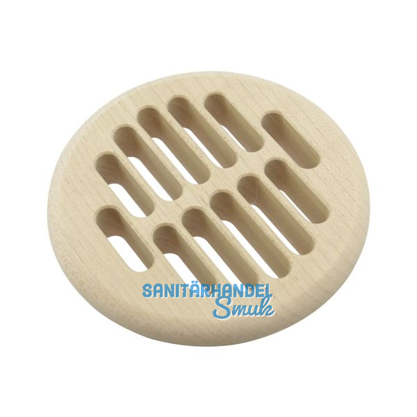 L�ftungsrosette rund 83 mm Europ�isches Ahorn roh