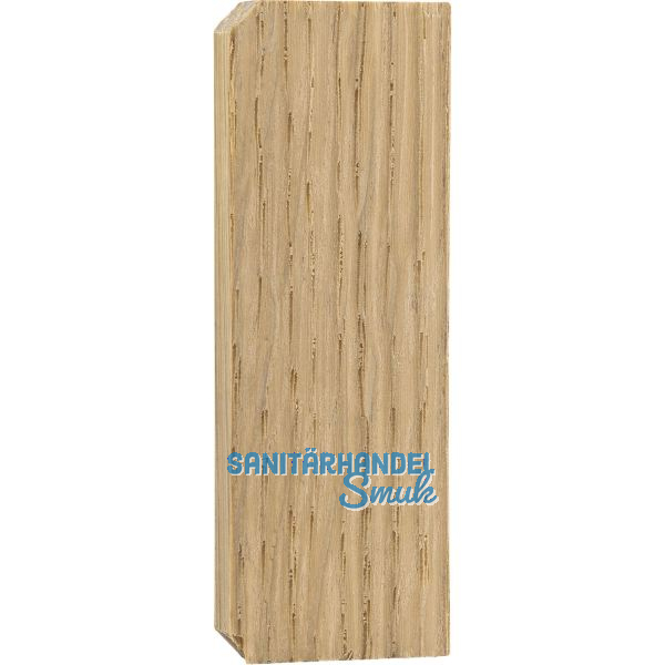 Endkappen Holz C-Profil, Eiche roh