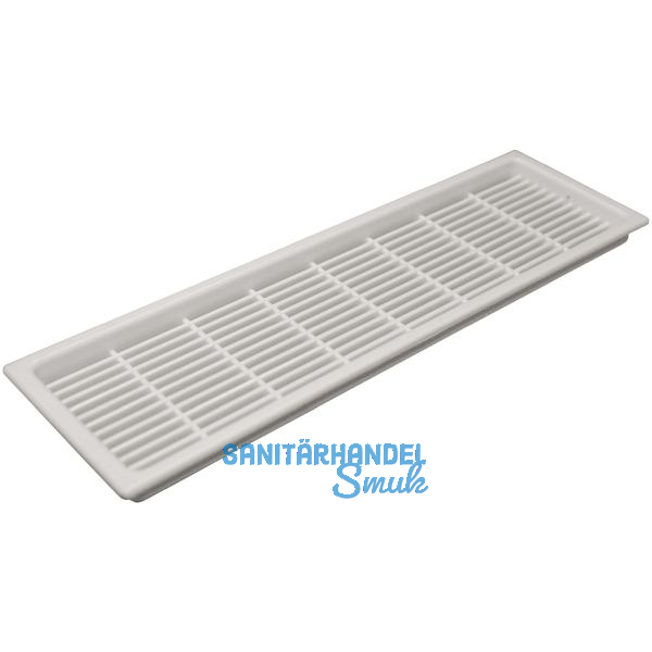 L�ftungsgitter 228 x 69 mm Kunststoff Wei�