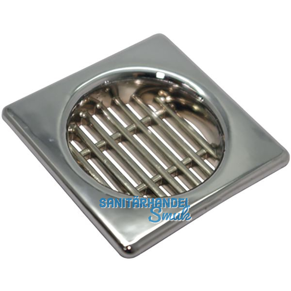 L�ftungsgitter � 36 mm/43 x 43 mm Kunststoff verchromt