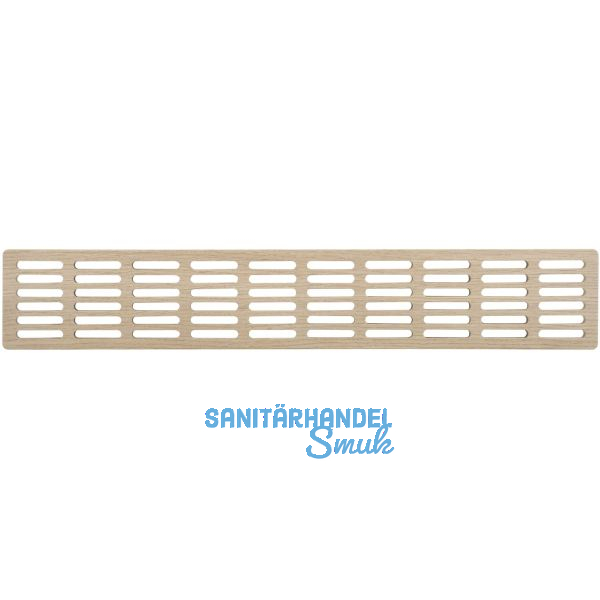 L�ftungsgitter 1992 x 120 mm Holz europ�isches Ahorn roh