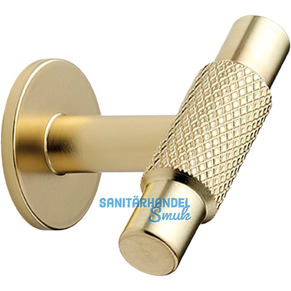 Knopf Manor � 14 mm, Tiefe 39 mm, Zinkdruckguss gold