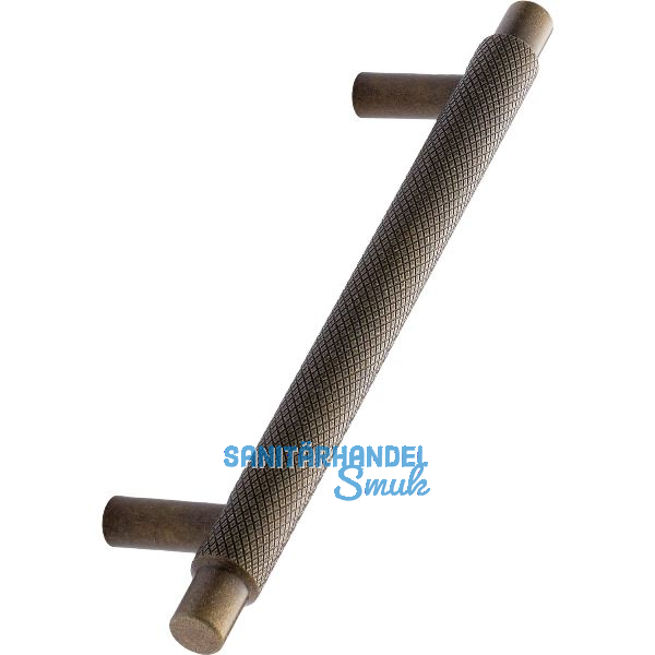 Griff Manor � 14 mm, LA 128 mm, Breite 182 mm, Zinkdruckguss messing antik