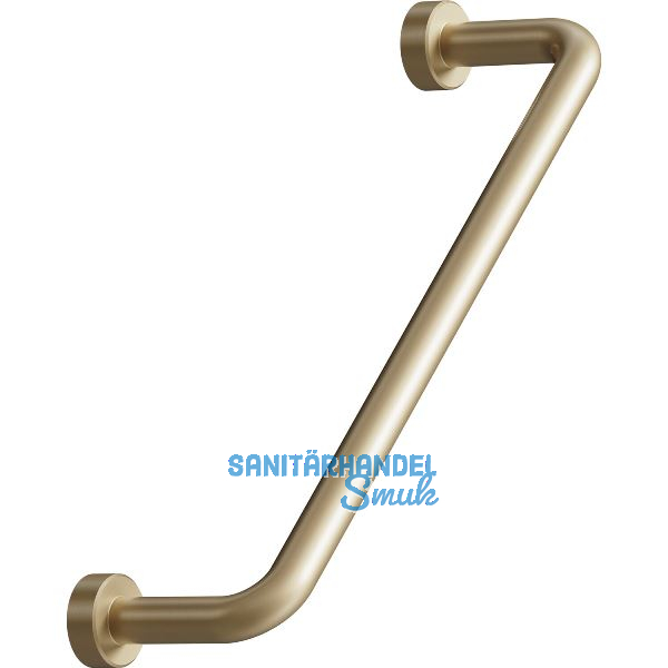 Griff Lounge � 7 mm, LA 128 mm, Breite 142 mm, Messing geb�rstet