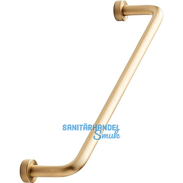 Griff Lounge � 7 mm, LA 160 mm, Breite 174 mm, Messing geb�rstet