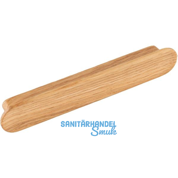 Griff Tuba LA 128 mm, Breite 156 mm, Eiche lackiert