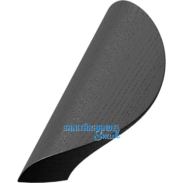 M�belgriff Archive LA 64 mm, Breite 106.5 mm, Esche schwarz gebeizt