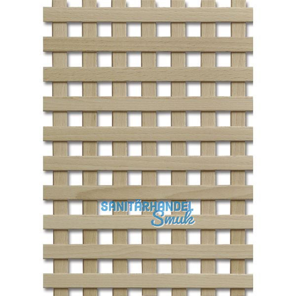 Holzgitter ganze Tafel gerade 1230 x 600 mm Birke
