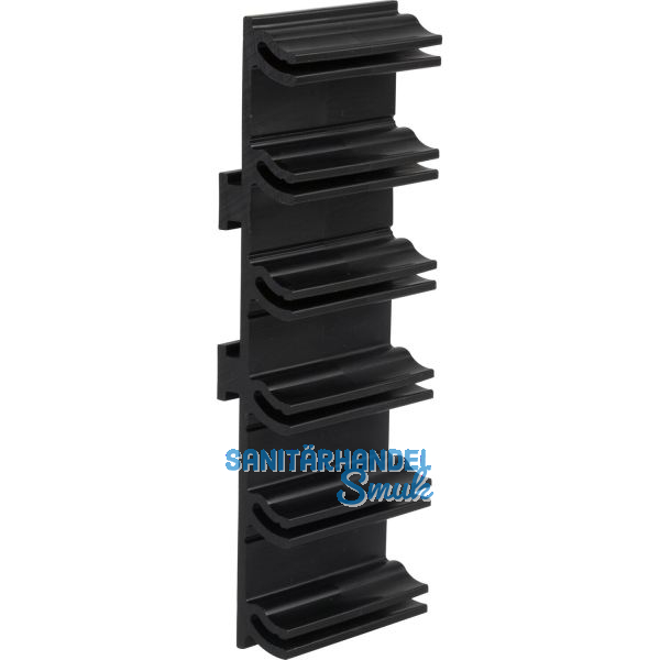 ALUMIS Sockelsystem KS-Klemmaufnahme Kunststoff schwarz