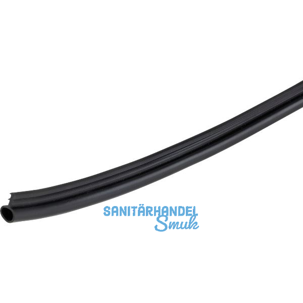 ALUMIS Sockelsystem Dichtprofil 5000 mm Kunststoff schwarz