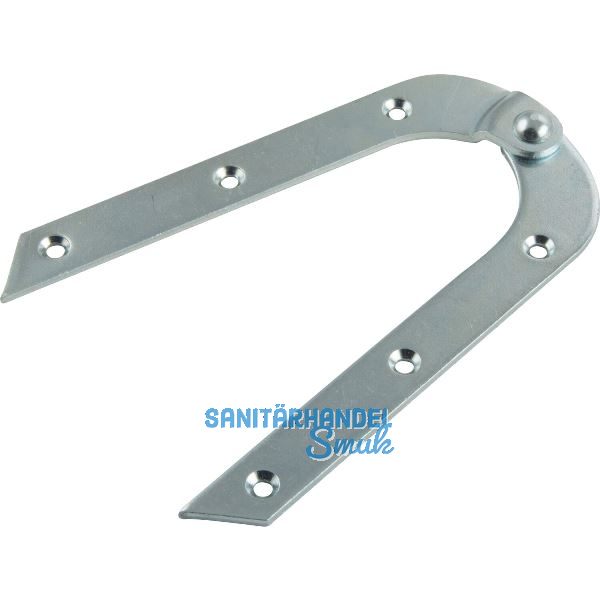 POHL Leiterb�nder gebogen 250x21 mm, Stahl verzinkt