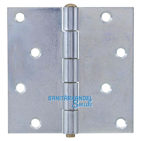 POHL Scharnier quadratisch Stift lose 63 x 63 mm, Stahl verzinkt