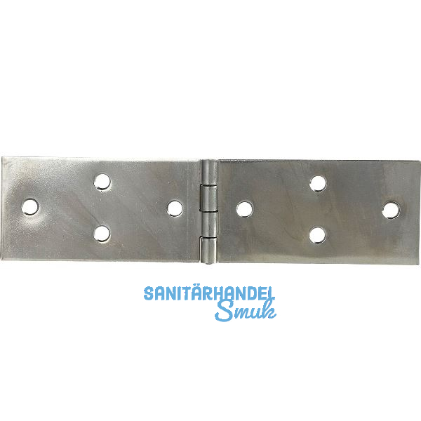 Tischband nach DIN 7957 T 37 x 120 mm, Edelstahl