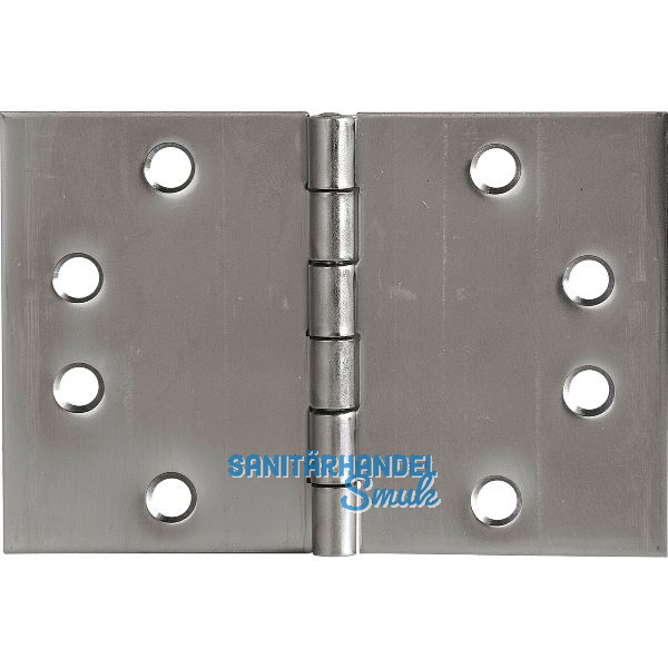 Scharnier DIN 7954 D breit 60 x 90 mm, Edelstahl