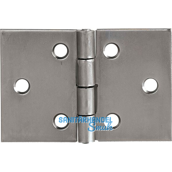 Scharnier DIN 7954 D breit 30 x 45 mm, Stahl verzinkt