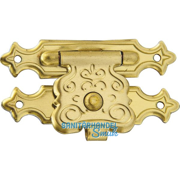 SCHMALE Kassettenverschluss, 32x20 mm, Stahl vermessingt