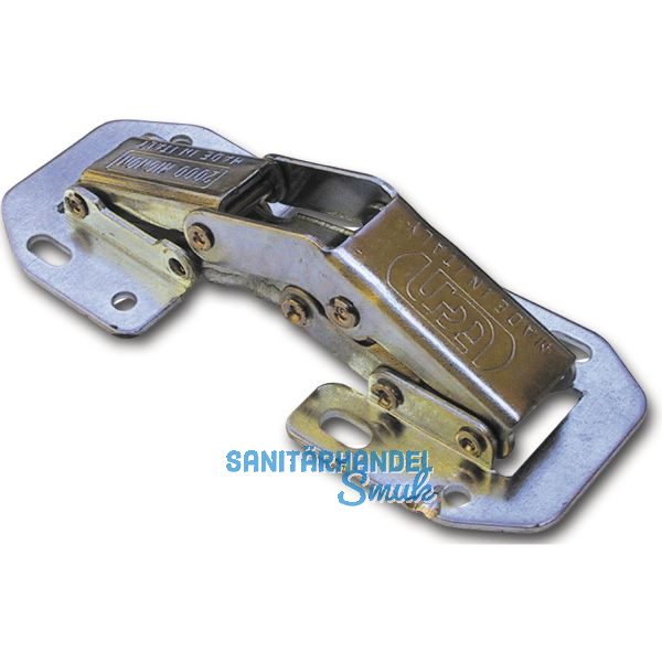 SISO Aufschraub-Gelenkscharnier, 103x44 mm, �W 90�, Stahl verzinkt