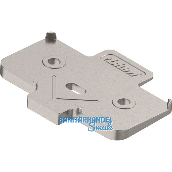 BLUM Winkelkeil kreuzform, -5� Schraubversion, Zink, Distanzst�rke: 6 mm