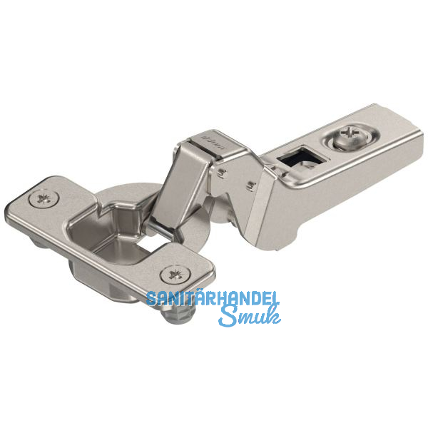 BLUM CLIP Standardscharnier 100�, 18mm gekr�pft mit Feder,Einpressen