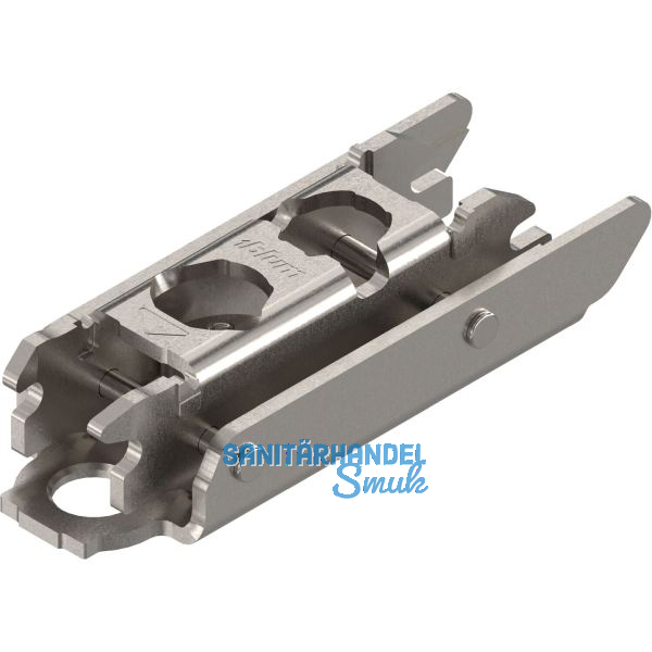 BLUM CLIP Exzenter Montageplatte gerade, Stahl, Schrauben, Distanz 3 mm