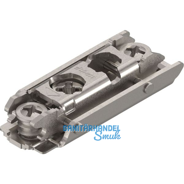 BLUM CLIP Exzenter MPL gerade, Zwillingsanschlag, Stahl, Systemschraube, D: 0 mm