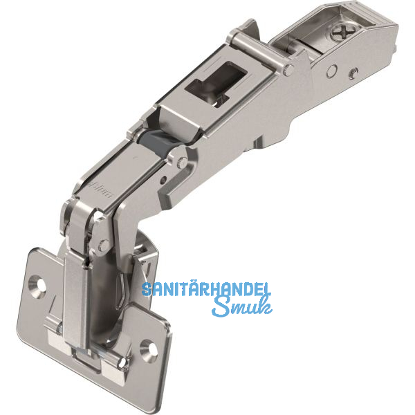 BLUM CLIP top Weitwinkel Scharnier 170�, gerade mit Feder, Schrauben