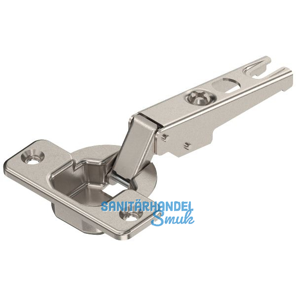 BLUM MODUL Standardscharnier 100�, gerade mit Feder, zum Schrauben