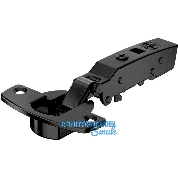 HETTICH SENSYS 8631i TH 52 Profilt�rscharnier aufliegend ged�mpft �W 95� schwarz