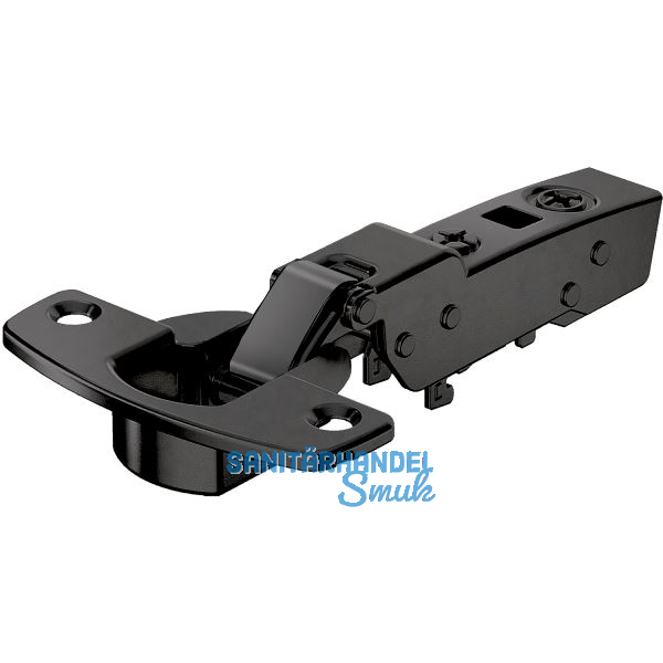 HETTICH SENSYS 8631i TH 52 Profilt�rscharnier halbaufliegend ged. �W 95� schwarz