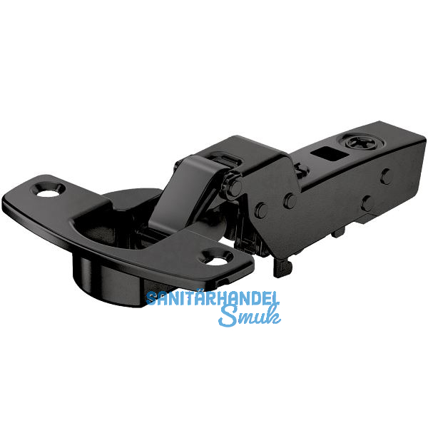 HETTICH SENSYS 8631i TH 52 Profilt�rscharnier einliegend ged�mpft �W 95� schwarz