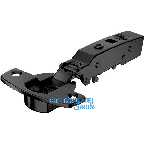 HETTICH SENSYS 8661 TH 52 Profilt�rscharnier aufliegend �W 95� schwarz