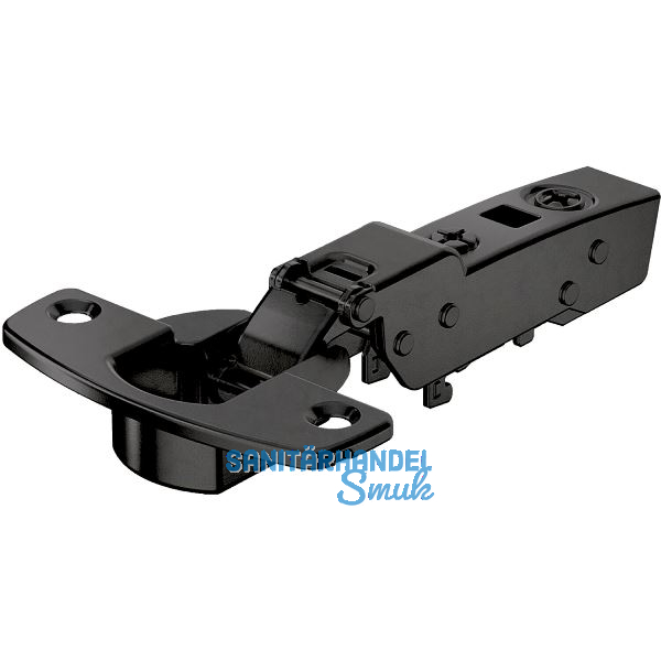 HETTICH SENSYS 8661 TH 52 Profilt�rscharnier halbaufliegend �W 95� schwarz