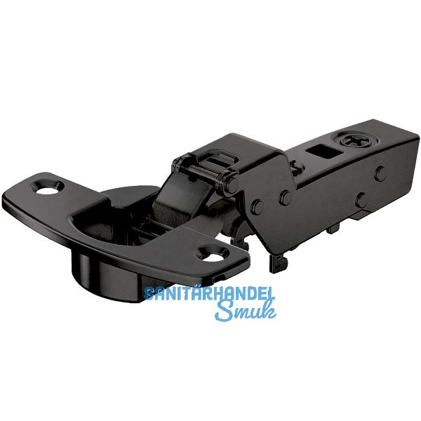 HETTICH SENSYS 8661 TH 52 Profilt�rscharnier einliegend �W 95� schwarz