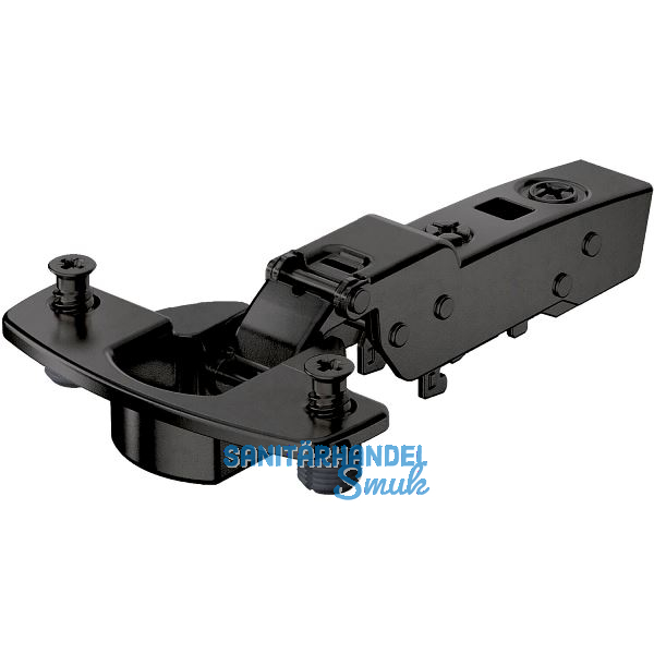 HETTICH SENSYS 8661 TH 58 Profilt�rscharnier halbaufliegend �W 95� schwarz