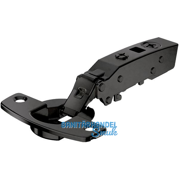 HETTICH SENSYS 8646i TH 52 D�nnt�rscharnier aufliegend ged�mpft �W 110� schwarz