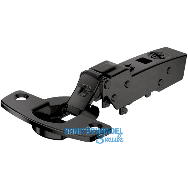 HETTICH SENSYS 8646i TH 52 D�nnt�rscharnier halb aufliegend �W 110� schwarz