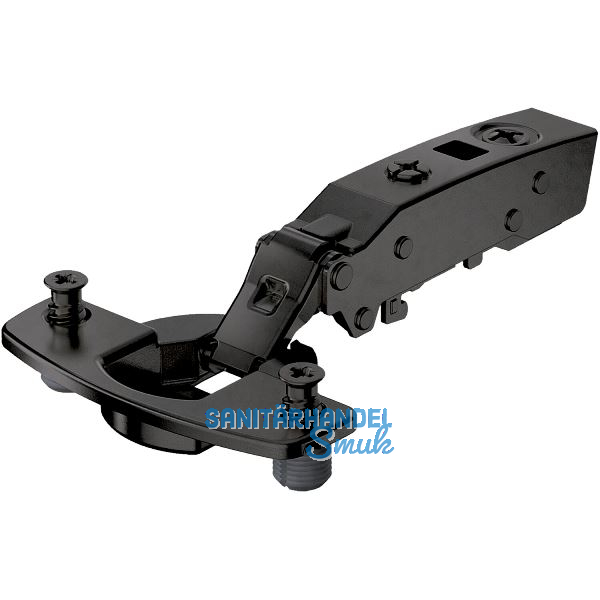 HETTICH SENSYS 8646i TH 58 D�nnt�rscharnier aufliegend ged�mpft �W 110� schwarz