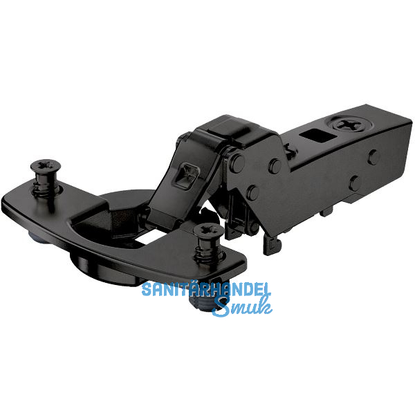 HETTICH SENSYS 8676 TH 58 D�nnt�rscharnier einliegend �W 110� schwarz