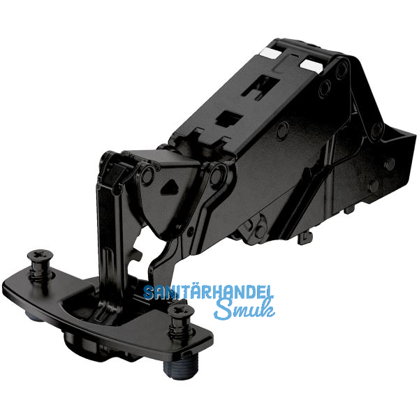 HETTICH SENSYS 8657i TH58 Null-Einsprungscharnier halbaufliegend �W 165� schwarz